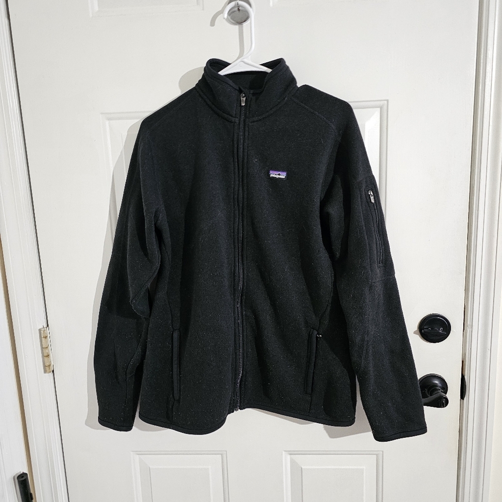 Patagonia Black Full-Zip Better Sweater Jacket